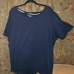 Croft & Barrow, navy, size 3X